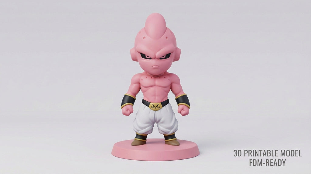Kid Buu Toon Figurine