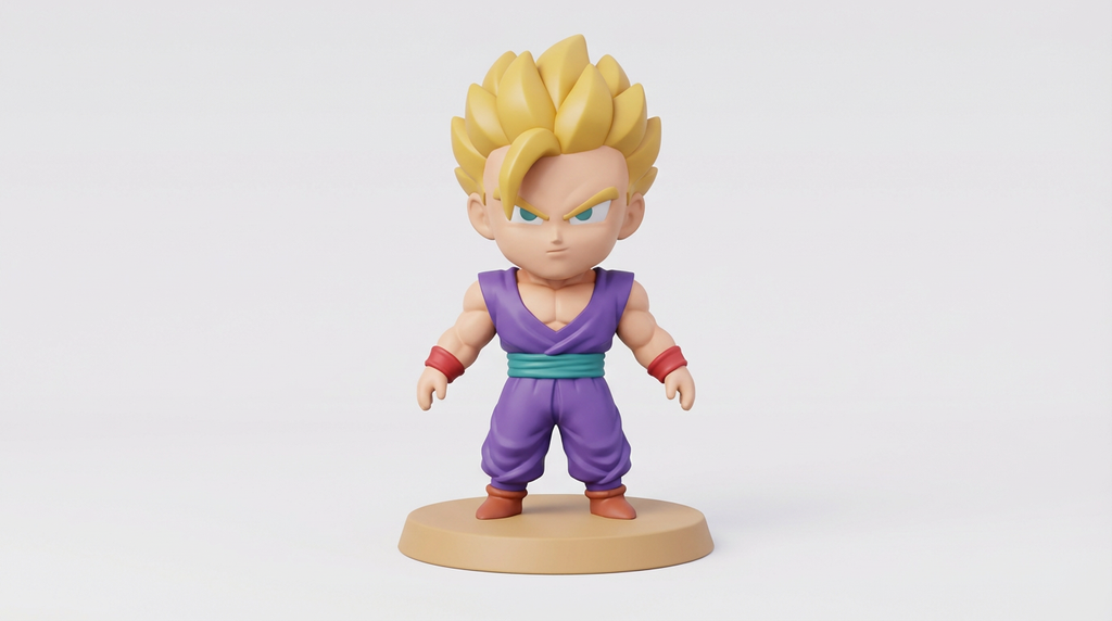 Saiyan Gohan Toon Figurine