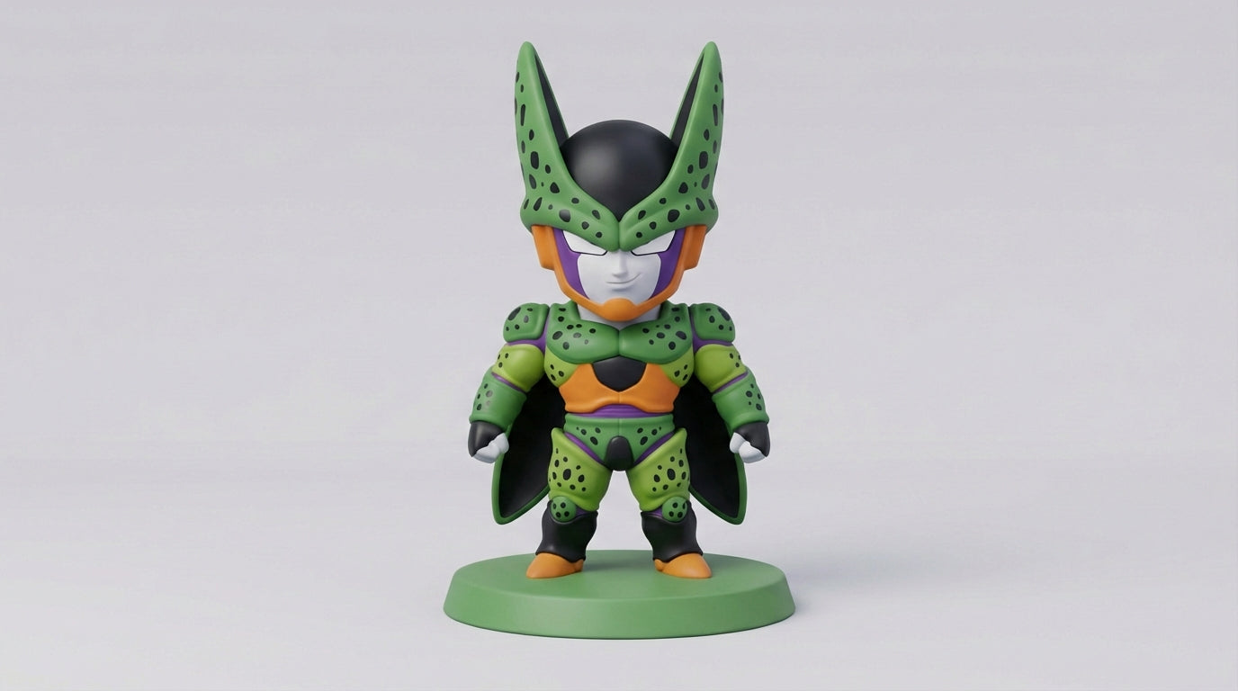 Cell Toon Figurine